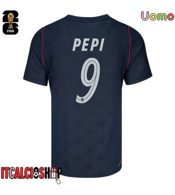 Stati Uniti Ricardo Pepi #9 Seconda Maglia Mondiali 2026 Manica Corta